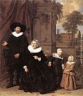 Frans Hals Famous Paintings - Family Portrait